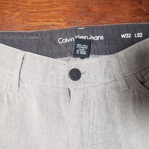 Calvin Klein Gray Jeans